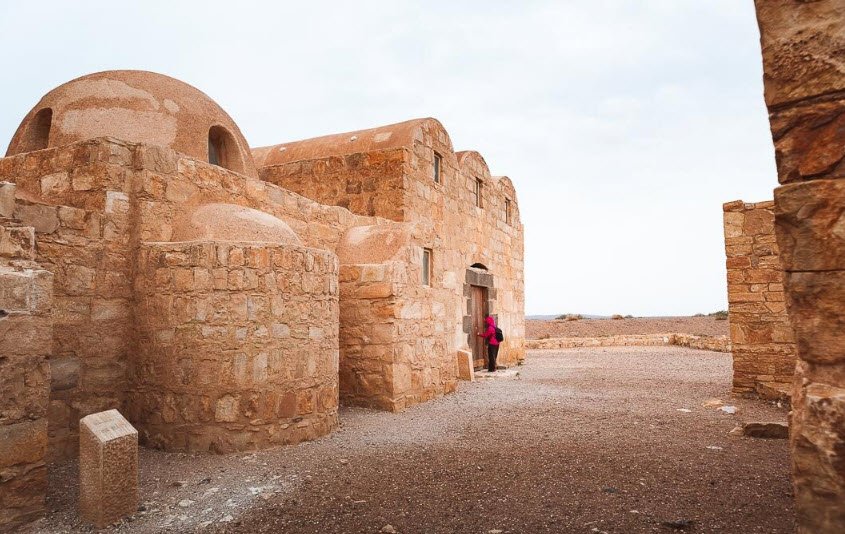 Desert Castles (e.g., Qasr Amra), Eastern Jordan (Amman-Zarqa Highway), Jordan